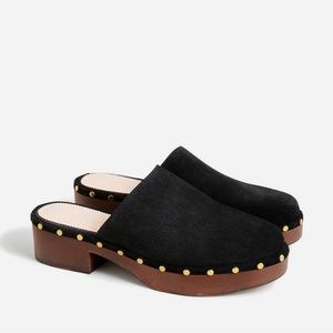 J.Crew Suede Dakota Clogs